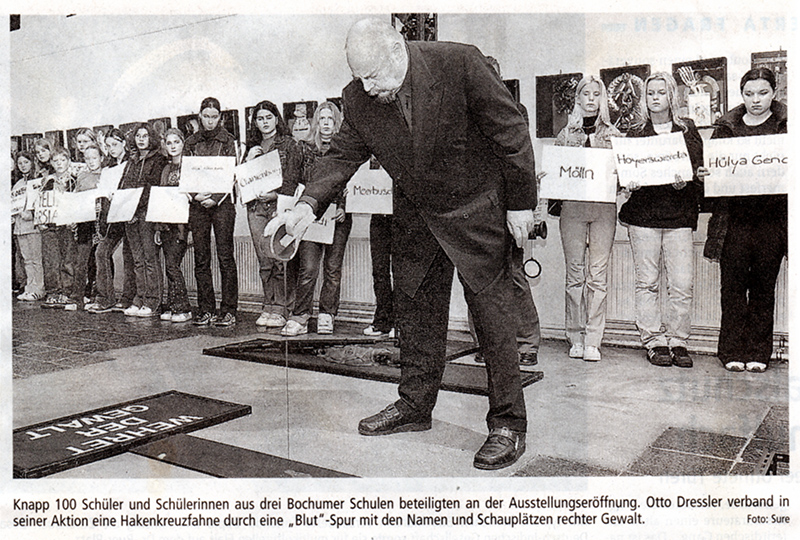 dressler aktion gegen rechts