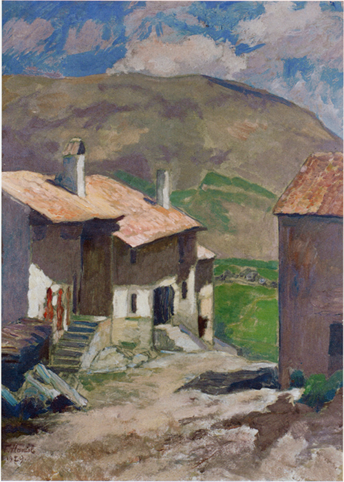 Friedhelm Haniel, Dorf